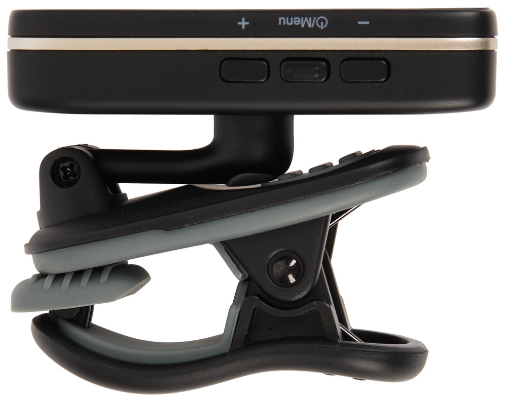 Peterson StroboClip HDC Rechargeable Clip-on Tuner Black