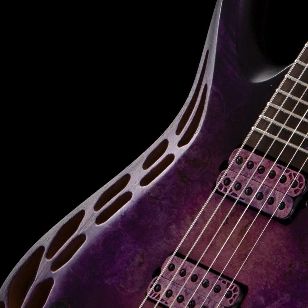 enTour 2026 OD Guitars Venus 7 - Front Detail – 1.webp