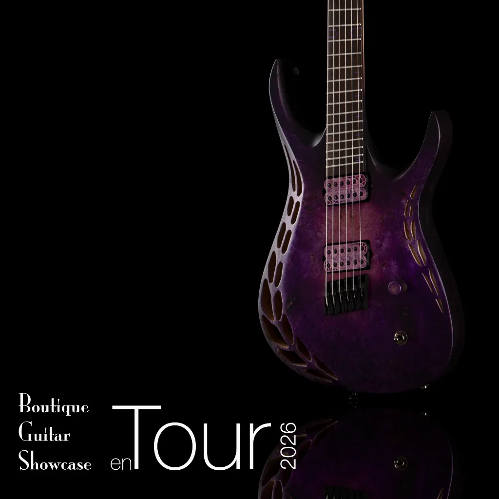 Boutique Guitar Showcase enTour 2026 OD Guitars Venus 7 Glamour – 1.webp