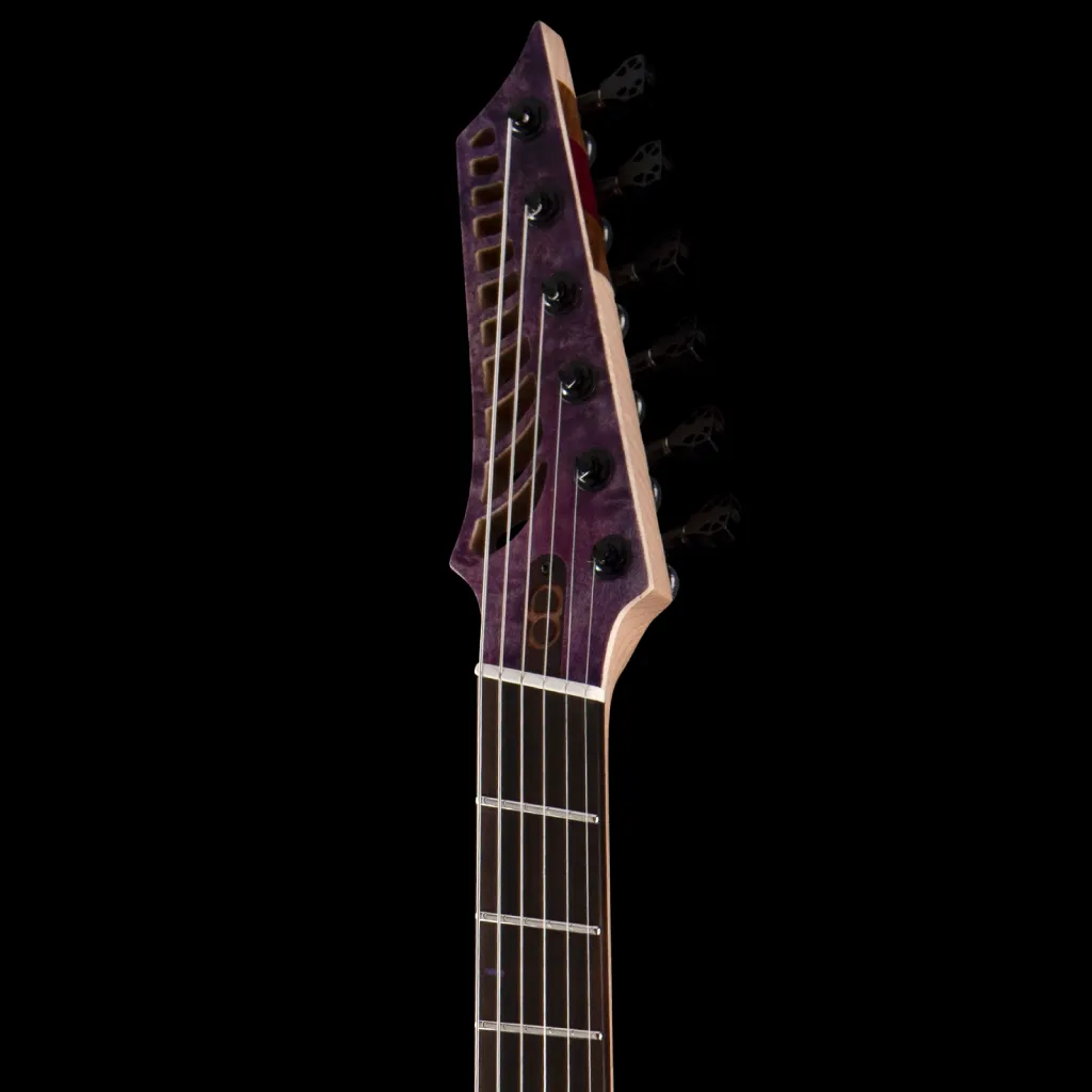 enTour 2026 OD Guitars Venus 7- Headstock Front – 1.webp