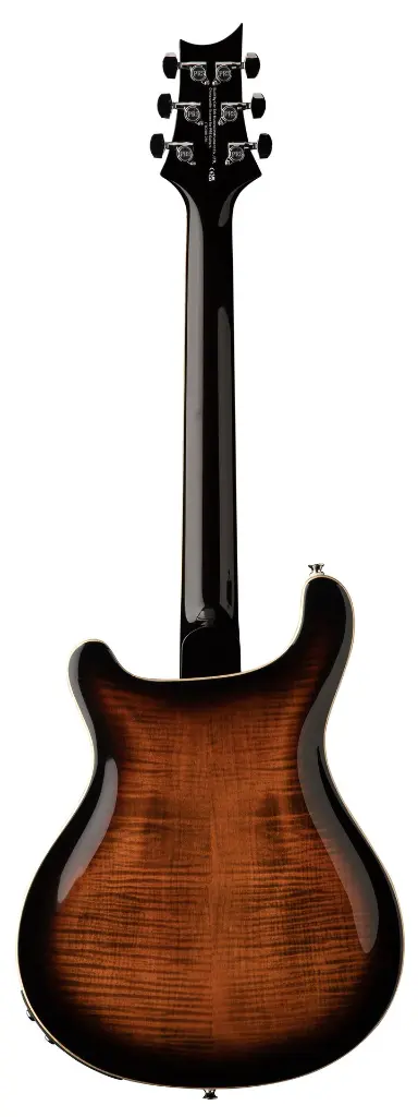 SE Hollowbody II Piezo Orange Tiger Smokeburst_back.webp