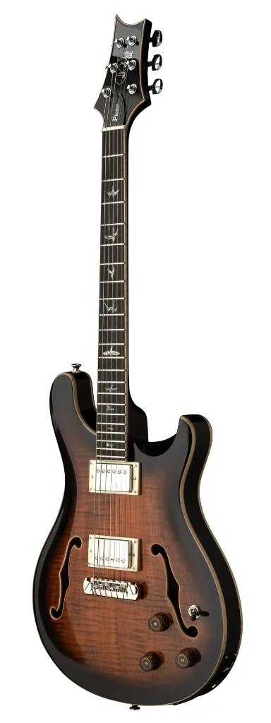 SE Hollowbody II Piezo Orange Tiger Smokeburst_3quarter.webp