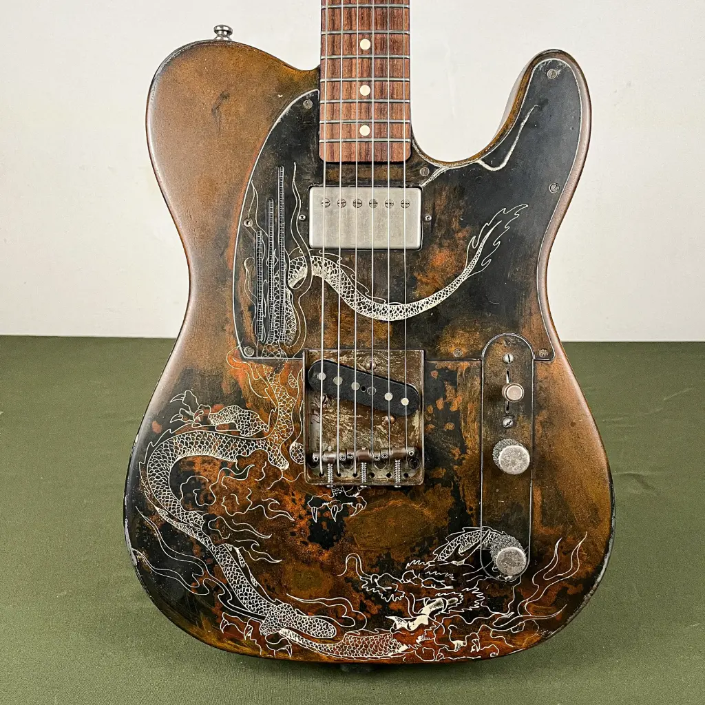 James Trussart Steel Caster Rusty Dragon Engraved '62 2021