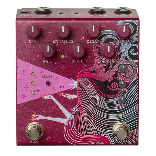 [OBN-SUNLSMA] Old Blood Noise Endeavors Sunlight Stereo Dynamic Reverb (Maroon)