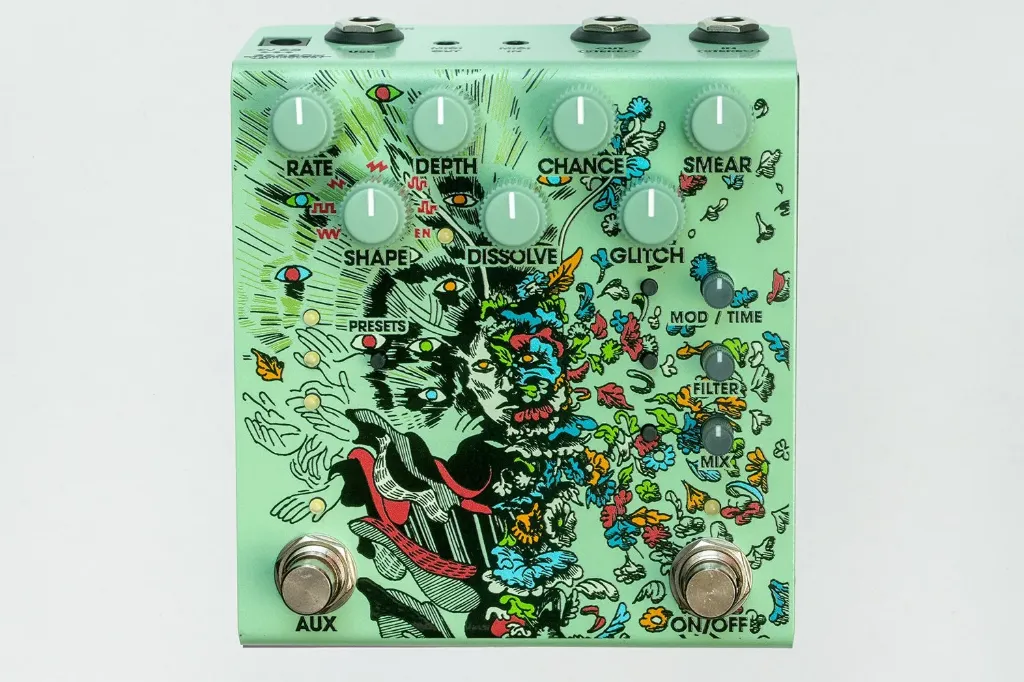 [OBNEPARTG] Old Blood Noise Endeavors Parting Glitch Delay (Green)