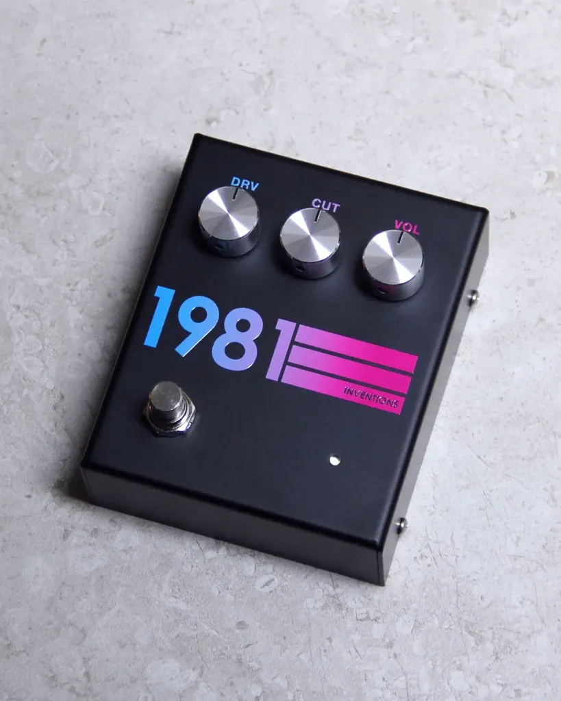 1981 Inventions DRV #3 Black Hyperfade Overdrive