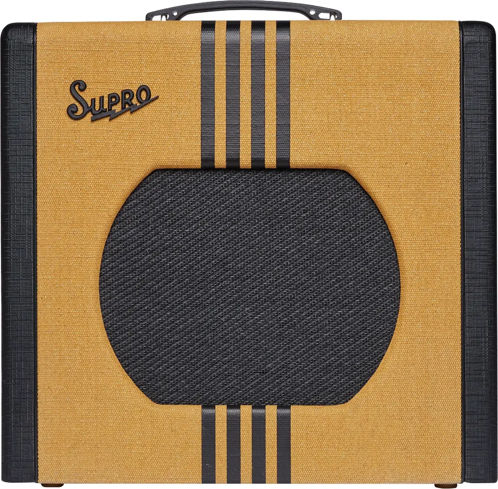 Supro Delta King 12 Black/Tweed