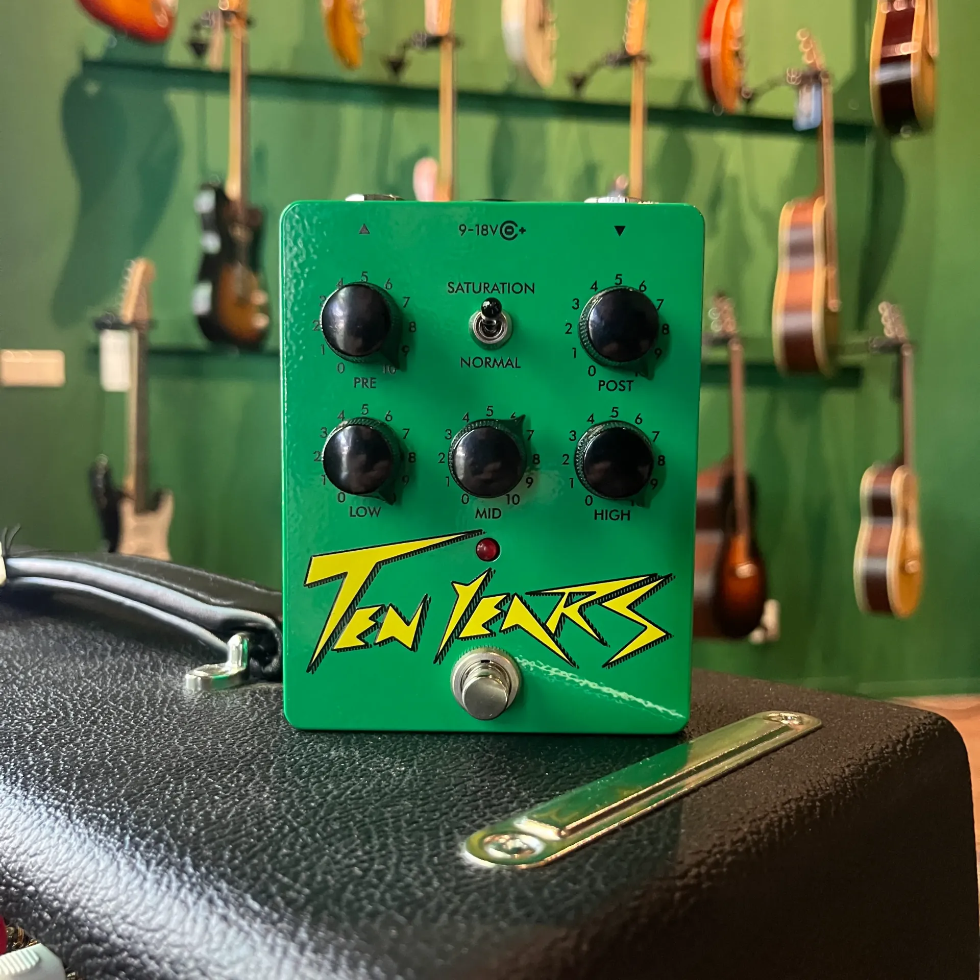 Ten Years Pedal Green