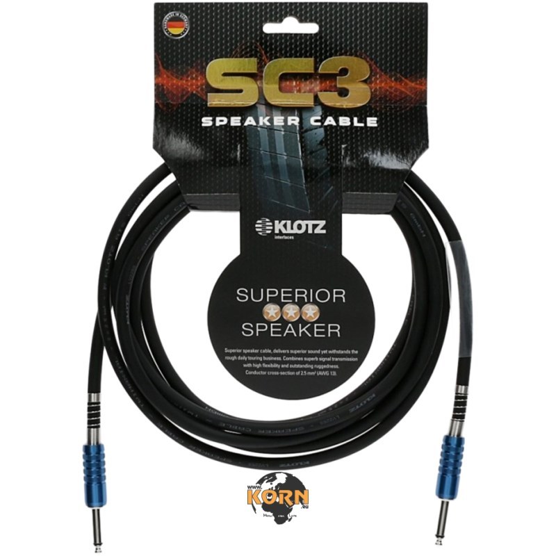 Klotz Speaker Cable SC3 1m