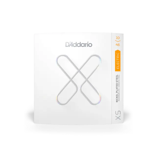 D'addario XS Nickel Coated Electric Guitar Strings 10-46