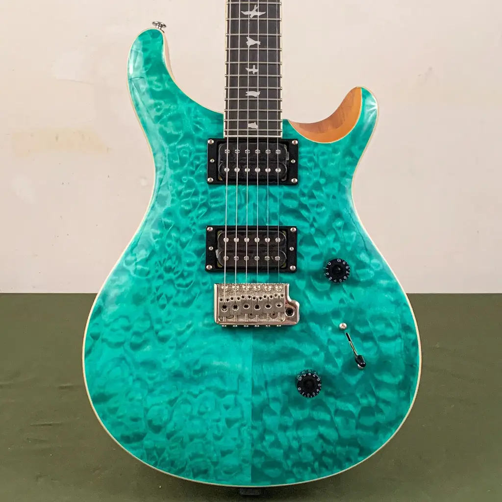 PRS SE Custom 24 Quilt Turquoise