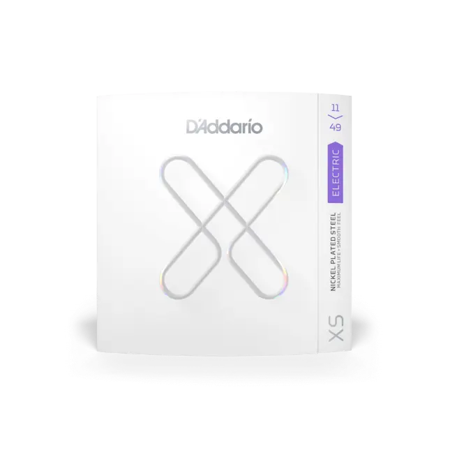 D'addario XS Nickel Coated Electric Guitar Strings 11-49