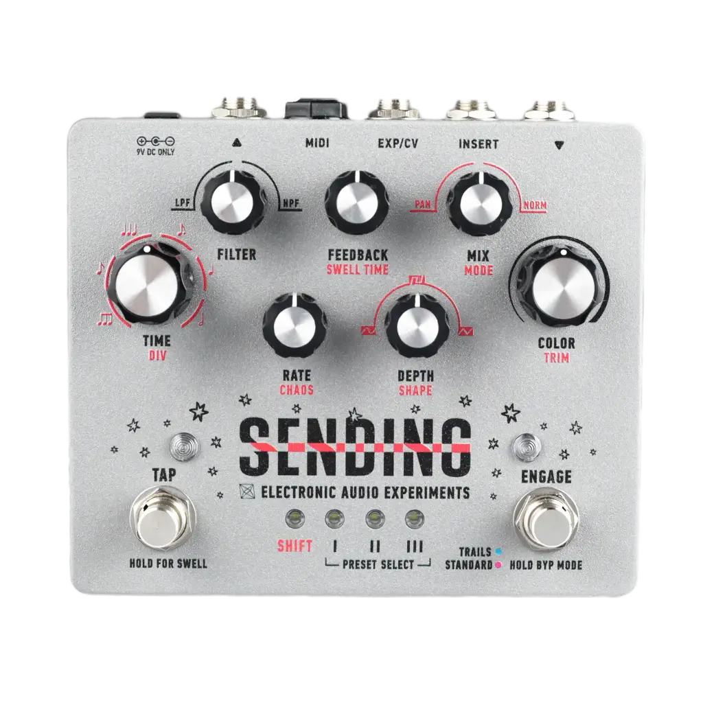 Electronic Audio Experiments Sending V2 Analog Delay