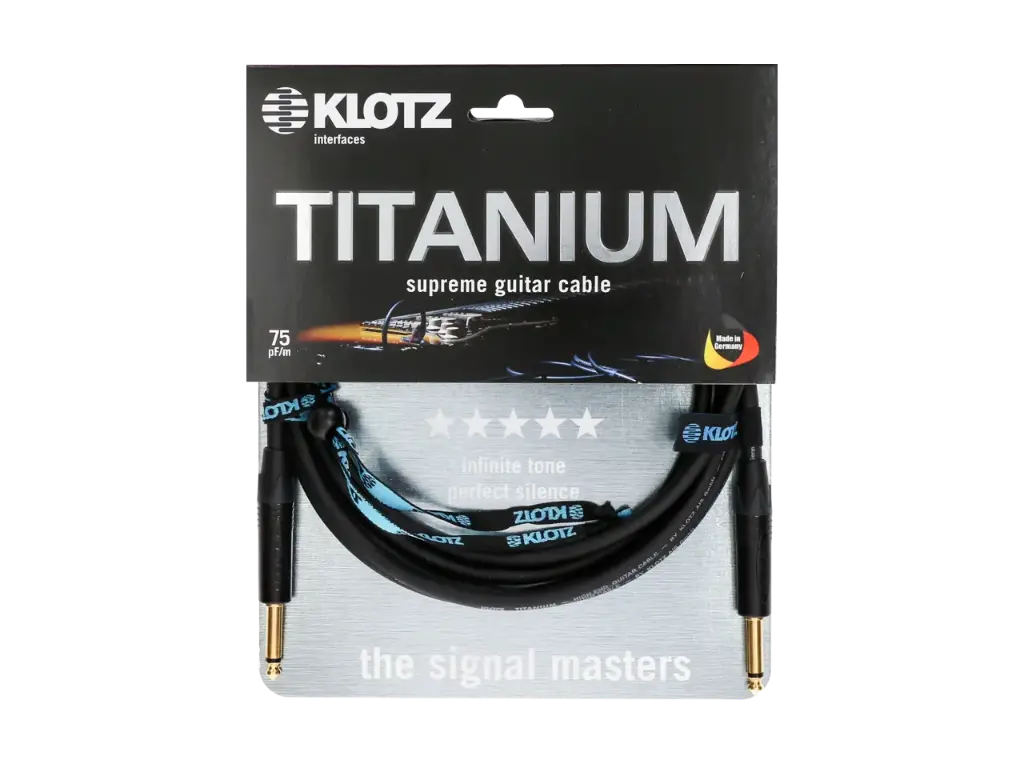 Klotz Titanium Supreme Jack Jack Cable 6m 