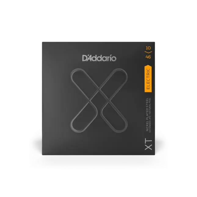 D'addario XT Nickel Coated Electric Guitar Strings 10-46