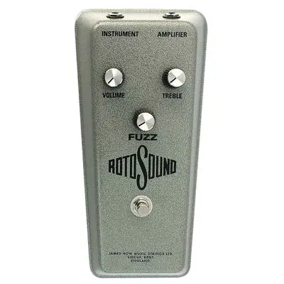 Rotosound guitar effect pedal FUZZ limited edition reissue
