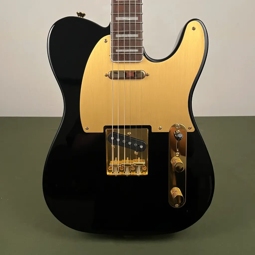 Squier Telecaster 40th Anniversary Gold Edition - Black 2022