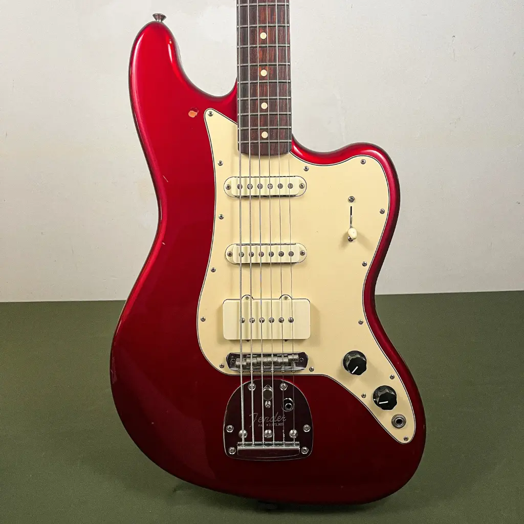 [MX13364380] Fender Pawn Shop Bass VI Candy Apple Red 2013