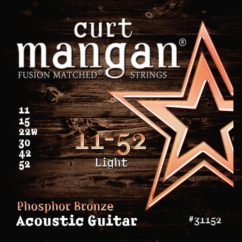 Curt Mangan 11-52 Phosphor Bronze Light