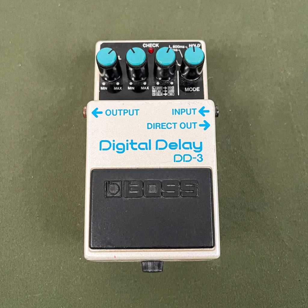 Boss DD-3 Digital Delay used
