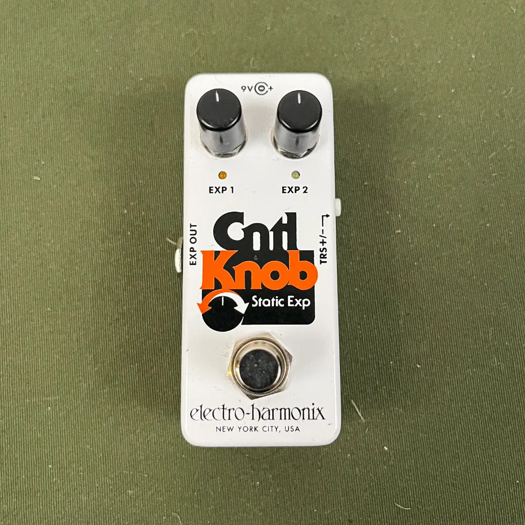 Electro-Harmonix Ctrl knob Static Expression used
