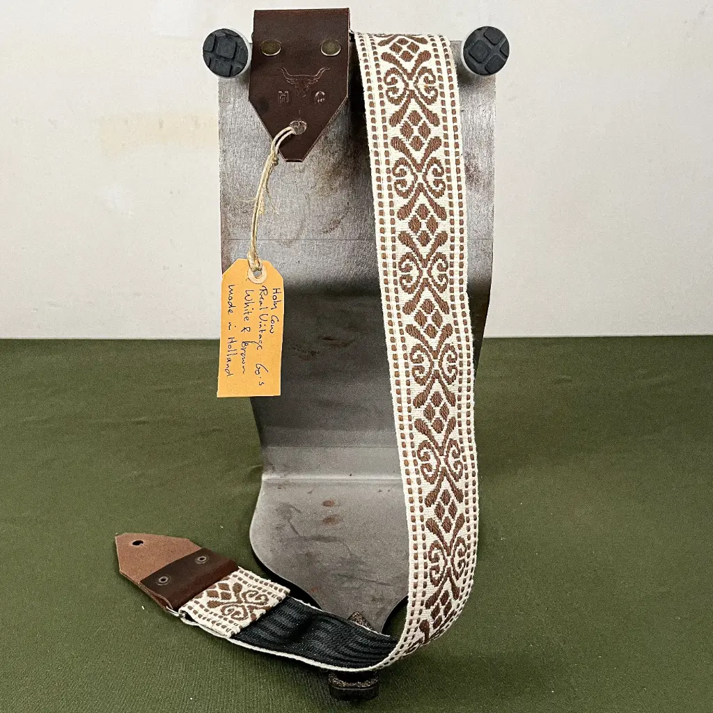 Holy Cow Real Vintage White & Brown 60's