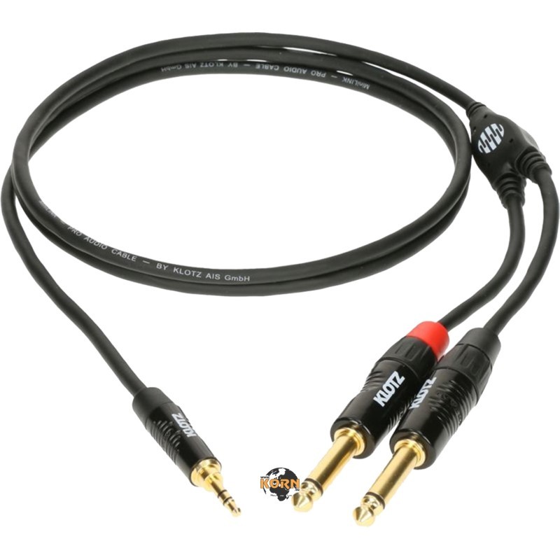 Klotz 3M Mini Jack - 2 Jacks Audio Cable