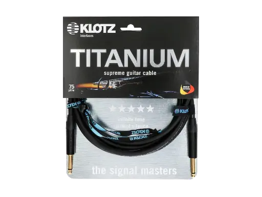 [TI-0300PP] Klotz Titanium Supreme Jack Jack Cable 3m