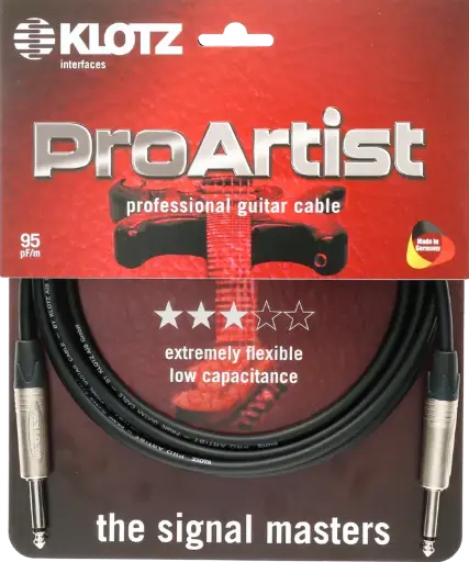 [PRON015PP] Klotz Pro Artist Jack Cable Nickel 1,5m