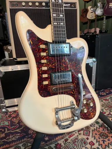 [C2373] Supro Arlington S655 White 60s