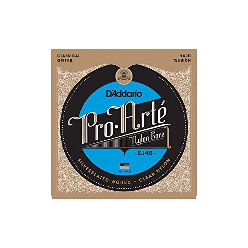 [EJ46] D'addario EJ46 Hard Tension Pro-Arté Nylon Classical Guitar Strings