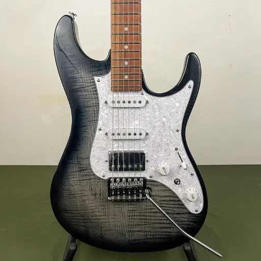 [AZ22S1FTBSB] Ibanez AZ22S1F Electric Guitar Trans Black SB