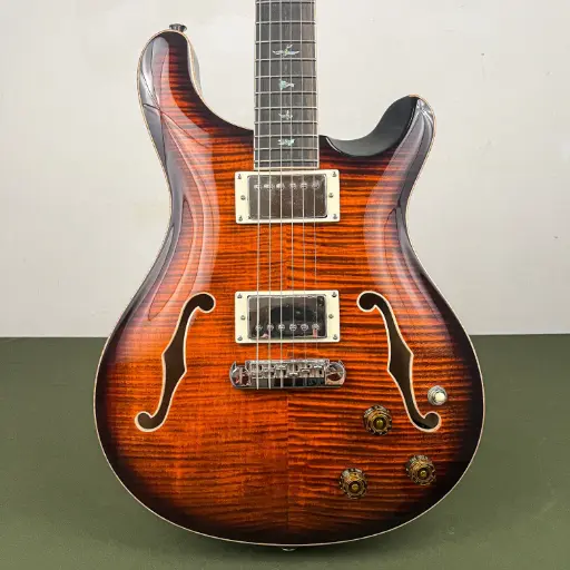 [SEHPEMBBG] PRS SE Hollowbody II Piezo Orange Tiger Smokeburst