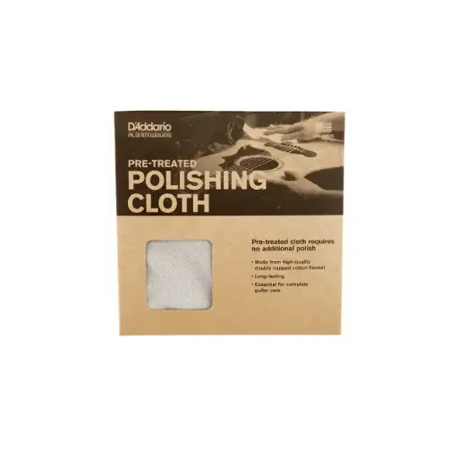 [PWPC1] D'addario Pre-Treated Polish Cloth 