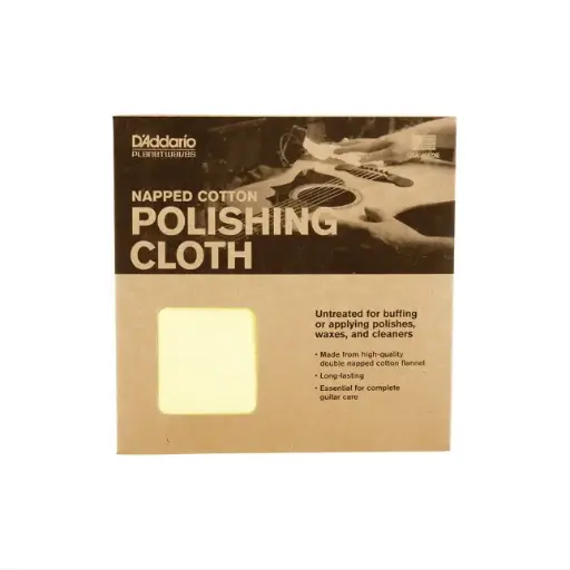 [PWPC2] D'addario Untreated Polish Cloth